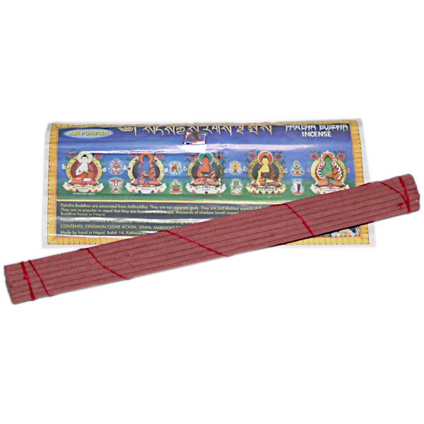 画像2: パンチャブッダ (束) Pancha Buddha incense お香 清浄 御供 ジャララムストア チベット ネパール (2)